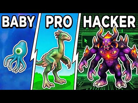 Upgrading BABY to HACKER Creature in Spore!