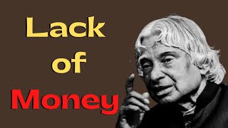 lack of money  || Dr Abdul kalam sir quotes || Motivational Quotes || WhatsApp Status ||