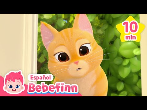 Especial del Gatito BOO🐱 | Canciones Infantiles | Bebefinn en español