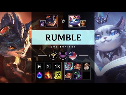Rumble Support vs Yuumi - NA Master Patch 25.18