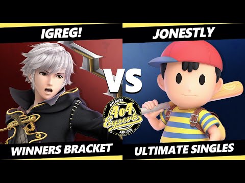 4o4 Smash Night 66 - iGreg! (Robin) Vs. Jonestly (Ness) SSBU Ultimate Tournament