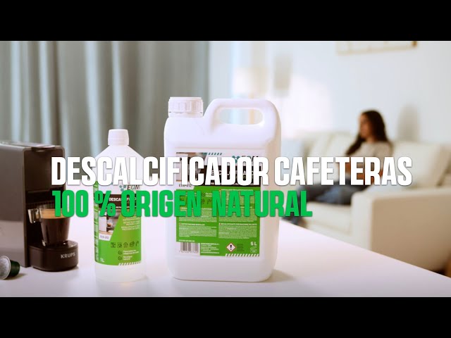 Vídeo relacionado con EQM - ECO- 212 - Descalcificador para Cafeteras - 1L - 100% Origen Natural - Compatible con todas las máquinas de café - Elimina la cal incrustada en cafeteras y aparatos del hogar