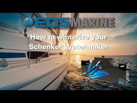 How to winterize your Schenker Watermaker