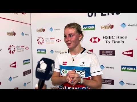 Mia Blichfeldt’s R16 post-match reaction at the Arctic Open
