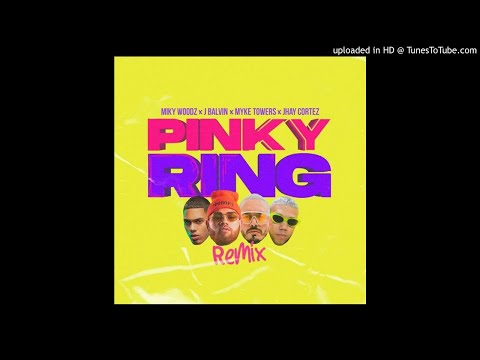 Miky Woodz Ft. J Balvin, Myke Towers & Jhay Cortez - Pinky Ring (Official Remix)