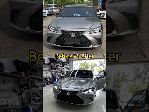 lexus es grille replacement|lexus grille badge#shorts#dynamic #luxury #cartok #automobile #mechanic