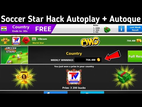 Soccer Star Autoplay Hack Free 😍 Soccerking Hack Automatic Play Auto Goal New Hack 😎 Techno Vikram 