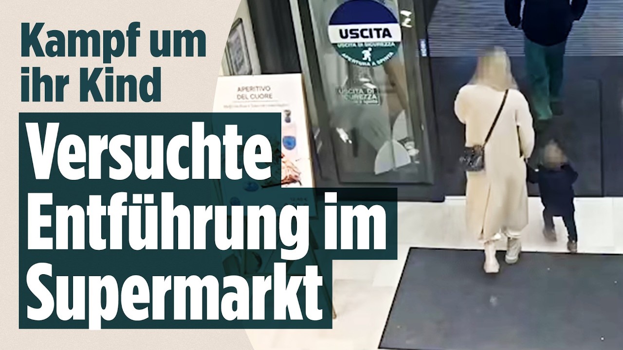 ENTFÜHRUNGSVERSUCH IM ITALIEN: Eltern retten Tochter vor Täter
