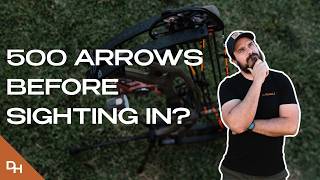 I SHOT 500 ARROWS BEFORE SIGHTING IN MY NEW HUNTING BOW | PRESEASON PROTOCOL