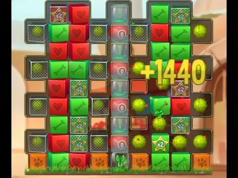 Pet Rescue Saga Level 2614 (collect all items)