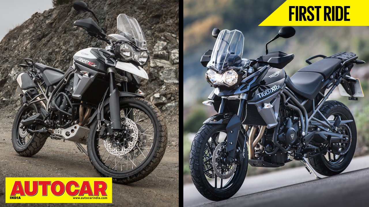 2015 Triumph Tiger 800 XR & 800 XC | First Ride Video Review | Autocar India