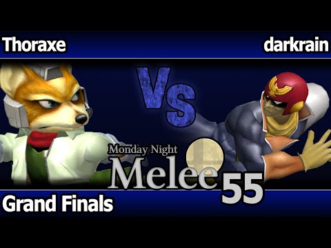 MNM 55 Melee - Thoraxe (Fox) vs darkrain (C Falcon) - Grand Finals