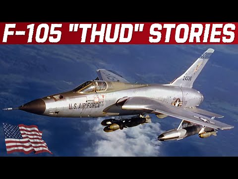 REPUBLIC F-105 "THUD" | Story And Vietnam War Stories