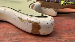 Video thumbnail for 1964 Fender Stratocaster Olympic White | GuitarPoint Vintage Guitars by GuitarPoint