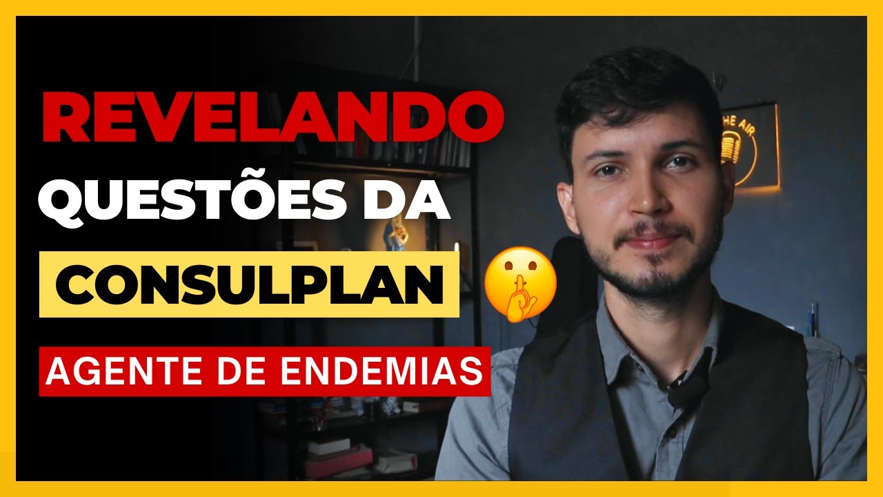 QUESTÕES COMENTADAS PARA AGENTE DE ENDEMIAS (ACE) | Banca CONSULPLAN