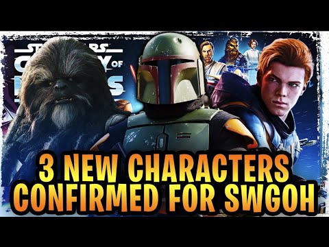 3 New Characters Confirmed Coming Soon in SWGoH - New Book of Boba Fett Characters? Not Cal Kestis