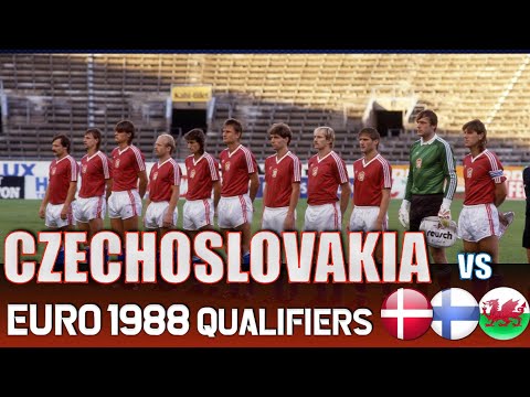 CZECHOSLOVAKIA Euro 1988 Qualification All Matches Highlights | Road to West Germany