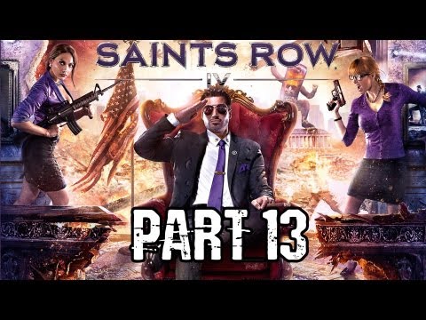 Saints Row IV / 4 Co op Gameplay Commentary Walkthrough Part 13 - Unlimited Sprint