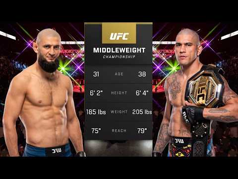 UFC 326: Khamzat Chimaev vs Alex Pereira | Full Fight & Highlights | Middleweight Title