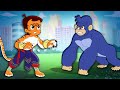 Chhota Bheem Jaggu The Giant Gorilla Animal Cartoons For Kids Funny Kids Stories