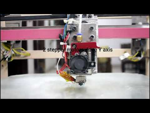 DIY Core xy modified 3d printer part1
