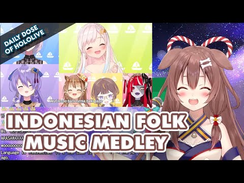 Korone X Holo ID - Indonesia Folk Music Medley