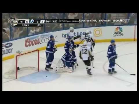 Pittsburgh Penguins @ Tampa Bay Lightning Highlights 4/11/13