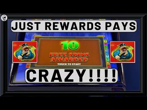 CRAZY FEATURE ON Just Rewards Slot!!! | £500 Jackpot Arcade Slot