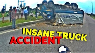 CRAZY TRUCK CRASH IN VIETNAM