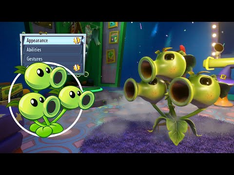 Threepeater - The 3-Headed Peashooter | Garden Warfare 2