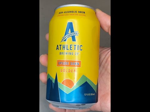 Is Athletic Brewing Upside Dawn Golden non-alcoholic beer good?