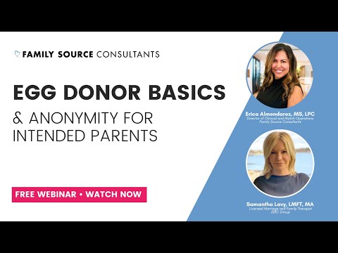 Egg Donor Anonymity and Recipient Parents
