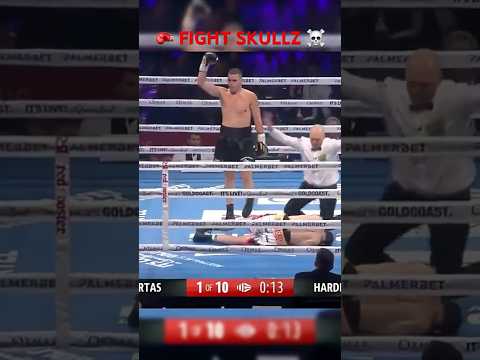 WOW!! BRUTAL 1ST ROUND KO! 🥊💥☠️ #boxing #shorts #knockout