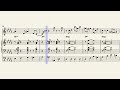 Joe Henderson "U.M.M.G." piano, bass, sax & trumpet  transcription