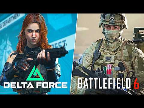 Delta Force vs Battlefield 6 Beta - Physics, Weapons, Graphic & Details Comparison