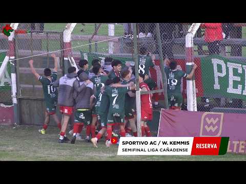 RESUMEN SEMIFINAL RESERVA SPORTIVO AC LAS PAREJAS VS WILLIAMS KEMMIS LAS ROSAS LIGA CAÑADENSE