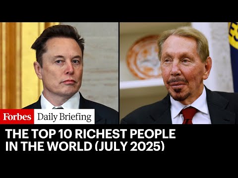 The Top 10 Richest People In The World (July 2025)