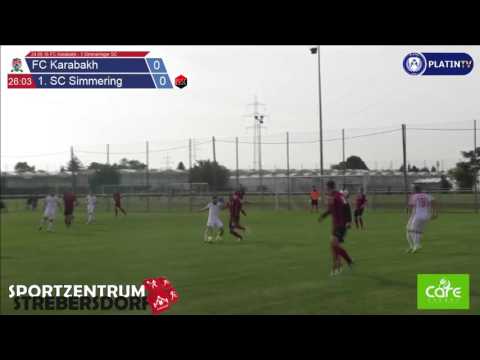 24.09.16 FC Karabakh - 1.Simmeringer SC - Highlight  (1. Halbzeit / 26:13) am 24.09.2016 16:28