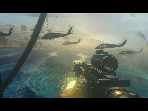 USMC Black Hawk Raid - Modern Warfare Remastered "Charlie Don't Surf" Mission