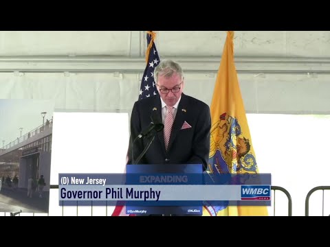 NJ Governor Phil Murphy & Future NJ Transit Station Plans