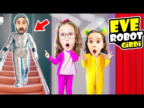 OUR DOOR WAS LEFT OPEN AND A ROBOT ENTERED OUR HOUSE!! THE ROBOT IS OUT OF CONTROL!! BAHAR BANU A...