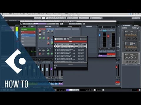 How to Mix in Cubase LE AI Elements | Getting Started with Cubase LE AI Elements 9