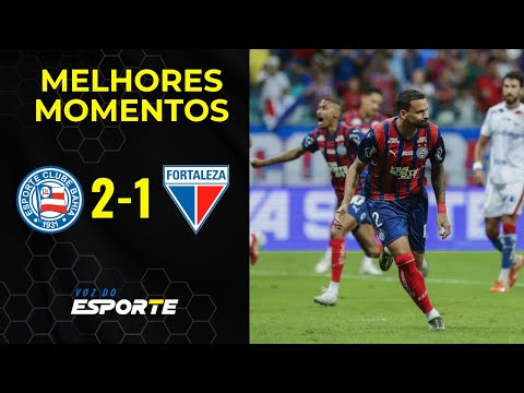 BAHIA 2 X 1 FORTALEZA - MELHORES MOMENTOS | COPA DO NORDESTE - 09/06/2025