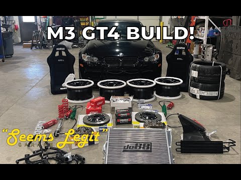 BMW E92 M3 GT4 Track Build - Episode 1 Cooling