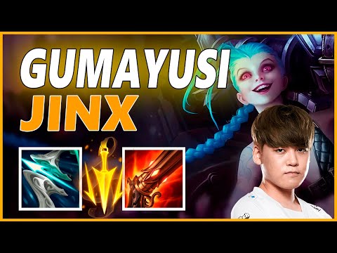 ⚡GUMAYUSI JINX ADC GAMEPLAY⚡SEASON 12 LEAGUE OF LEGENDS