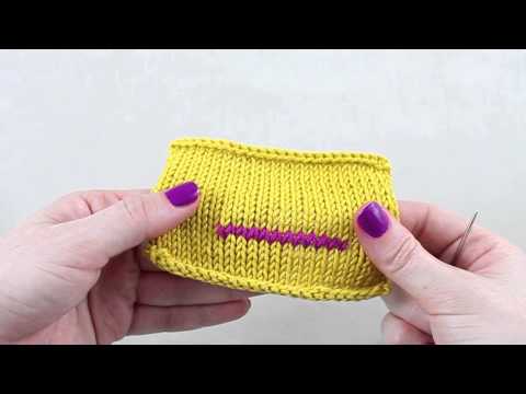 Simple Stylish Stricken - Tutorial: Strickkurs Technik 13: Maschenstich