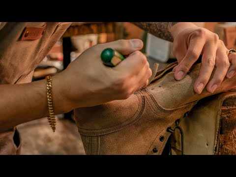 Inside the Build: Nicks Overlander in Natural Predator Rough Out Leather