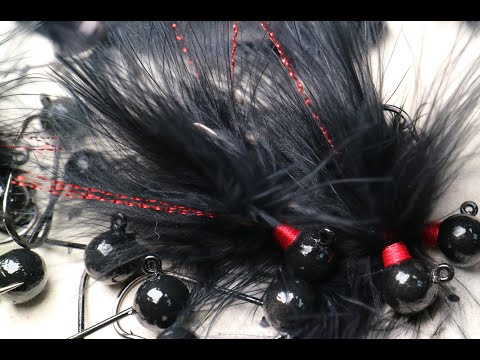 Marabou Jig for Trout, Almost Live