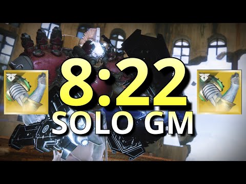 Solo Lake of Shadows 2.0 Grandmaster in 8 Minutes! (8:22 Plat)