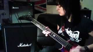 Niky playing Girlschool's 'Nothing To Lose'